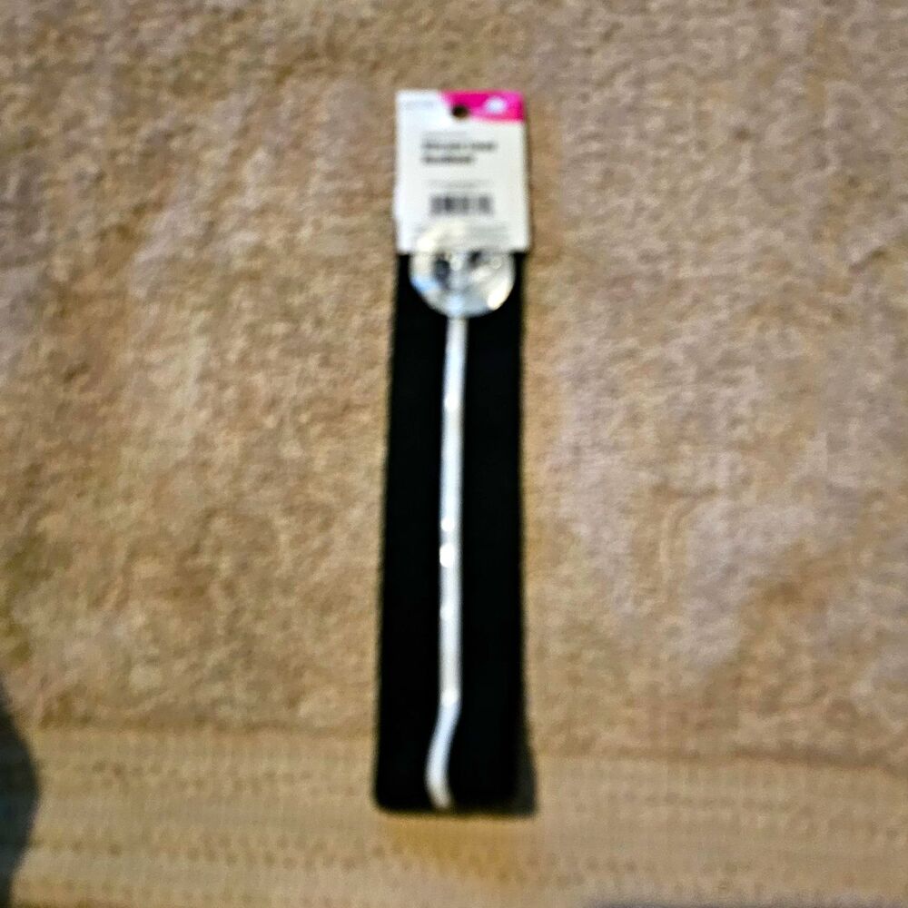 Dream World Silicone Lined Headband Black White Striped BR2701BK